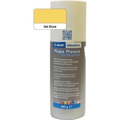 Barva na spáry Mapei Fuga Fresca žlutá 160 g FUGAFRESCA150