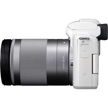 Canon EOS M50 + EF-M 18-150mm IS STM White (2681C065AA)