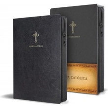 Biblia Católica En Espa?ol. Símil Piel Negro, Con Cremallera, Tama?o Compacto Catholic Bible. Spanish-Language, Leathersoft, Black, Zipper C