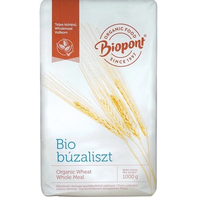 Biopont Bio Pšeničná mouka celozrnná 1000 g