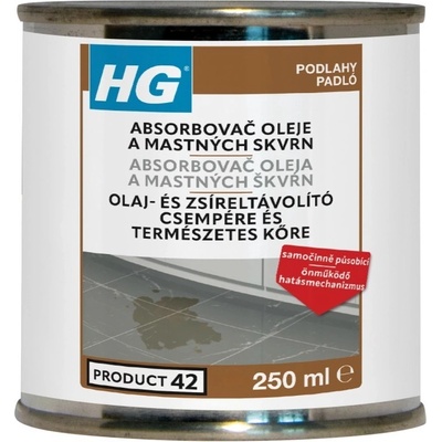 HG absorbátor oleje a mastných skvrn 250 ml
