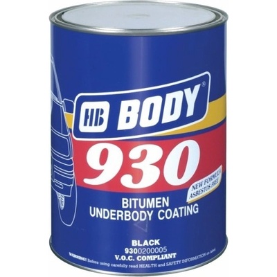 HB BODY 930 čierny 2,5kg