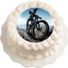 Jedlý papír mountain biker 20 cm - breAd. & edible