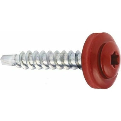 Klempířský šroub barevný 4,8 x 35 mm - RAL 8019 hnědá