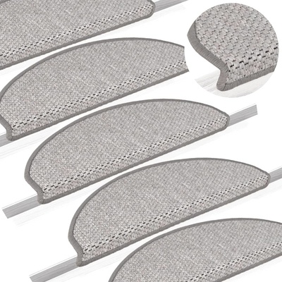 VidaXL Samolepící vzhled sisal 15ks 65x21x4cm béžové