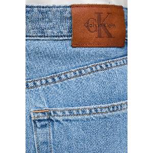 Calvin Klein Jeans дънки стрейт дамски (LV047G799G)
