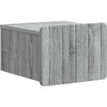 vidaXL Спален шкаф с монтаж на стена Сива сонома 33 x 34, 5 x 24 см (898267)