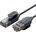 UGREEN Gigabit Ethernet мрежов кабел - Ugreen Ethernet Cable RJ45 Cat6A UTP Pure Copper 10Gbps (150 см) (черен) (NW122 (70333))