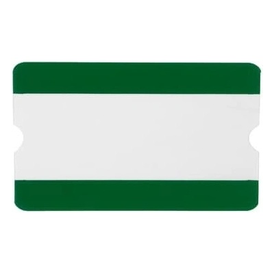 Samolepicí vyznačovací kapsy WT-5118, 1/2 A4 otevřená – PVC, zelená, 303×187 mm, balení 10 ks