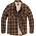 Vintage Industries Craft тежко яке с шерпа, жълто каре (3541.Yellowcheck)