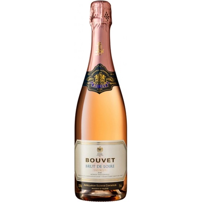 Bouvet Saphir Rosé, Saumur Brut Vintage 12,5% 0,75 l (čistá fľaša)
