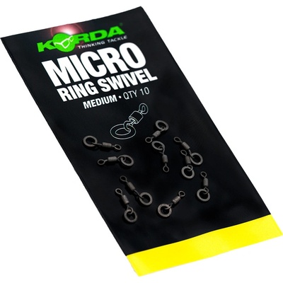 Korda Obratlík s kroužkem Micro Rig Ring Swivel medium