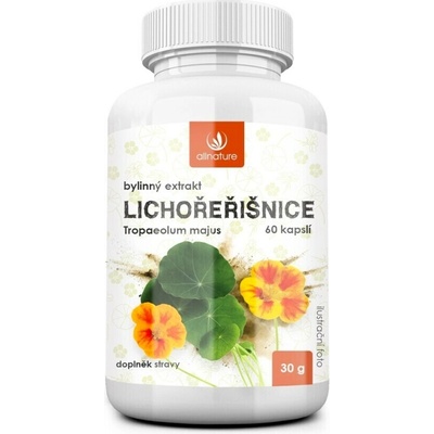 Allnature Lichořeřišnice bylinný extrakt 60 kapsúl