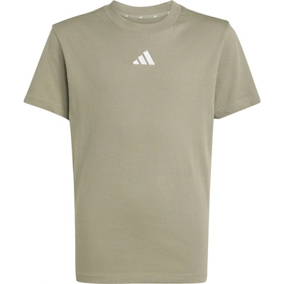 adidas Essentials Big Logo T-shirt khaki