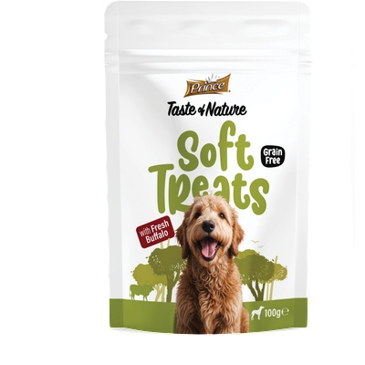 Pet nutrition|Prince ПОСЛЕДНИ БРОЙКИ: Лакомства за кучета с прясно биволско PRINCE SOFT TREATS Fresh Buffalo 100GR
