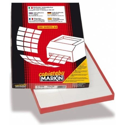 MARKIn Етикети Markin А4 бели (10701102)