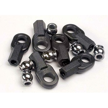 Traxxas Накрайници за щанги Traxxas Rod ends, long (6)/ hollow ball connectors (6), TRX2742 (TRX2742)