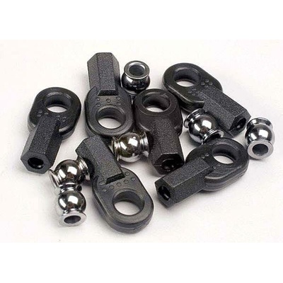 Traxxas Накрайници за щанги Traxxas Rod ends, long (6)/ hollow ball connectors (6), TRX2742 (TRX2742)