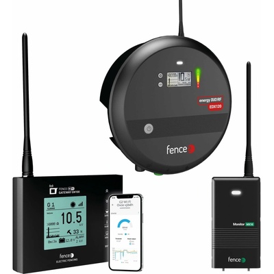 Set elektrického ohradníka múdra farma - RF zdroj 12 J - WiFi Gateway - Monitor MX10 ZADARMO