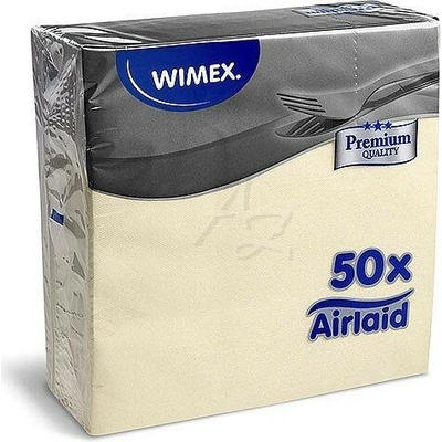 Airlaid ubrousky Premium béžové 50ks 40x40cm