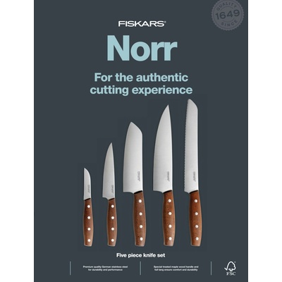 Fiskars Súprava nožov Norr 5ks 1062516