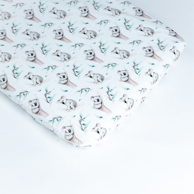 Tulimese prostěradlo spící koala 60x120