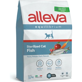 Alleva Equilibrium Sterilized Cat s rybami 1,5 kg