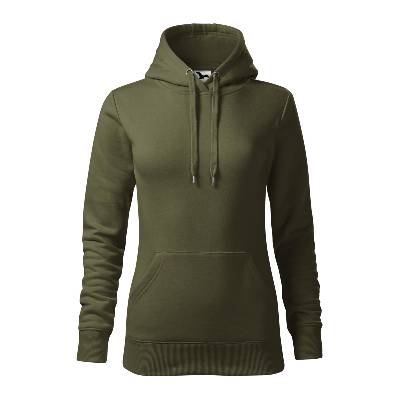 Malfini cape 414 / Дамско яке кенгуру с качулка - милитари xs (4146912)