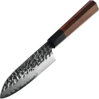 Santoku Japonský nůž Grand Sharp s rukojetí ze dřeva Mrkruti a Ebenu 5''