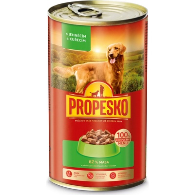 Propesko Adult jehněčí a kuřecí 1240 g