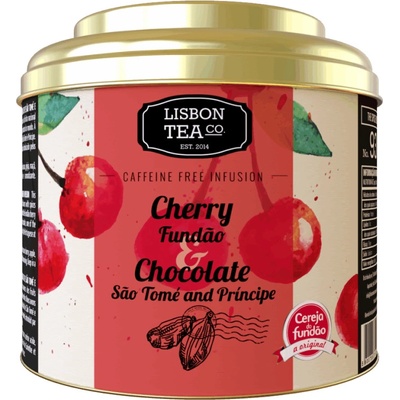Lisbon Tea Čerešňa Fundão s čokoládou São Tomé 75 g