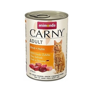 Animonda Cat Carny Adult вкус: говеждо и пилешко 400 г