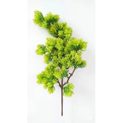 lacne-dekoracie.sk Vetvička Cyprus 30cm KIL-110 tmavá stonka