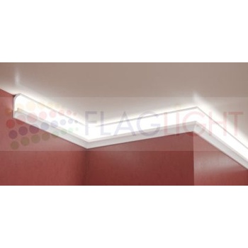 Ld-22 Декоративен профил за скрито led осветление ► 2метра (ld22)