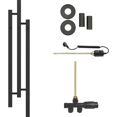 CERANO Fabiano 300W černá matná 1200x220 mm CER-634108
