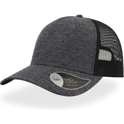 Atlantis Headwear Rapper Melange Trucker 5 panelová COT33019500399-navy Navy