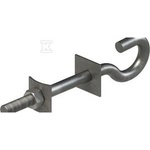 ALPAR Hookscrew m20 l200 hot-dipped galvanized