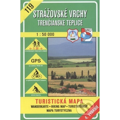 Strážovské vrchy Trenčianske Teplice1:50 000