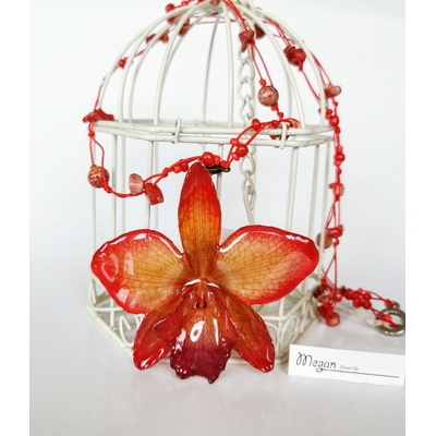 Meganflo Голяма Оранжева Орхидея 3DeLuxe