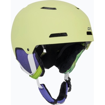 Giro Детска скиорска каска Giro Crue matte fluorescent green