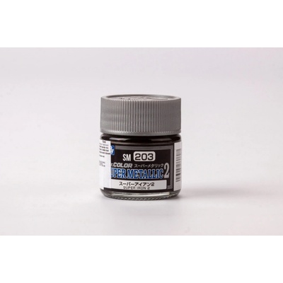 Gunze Sangyo Mr. Hobby Mr. Color Super Metallic Colors II Super Iron II 10ml
