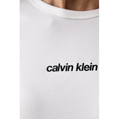 Calvin Klein Jeans тениска дамска от памук с еластан (LV047G816G)