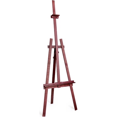 Malířsky stojan akademický - EKONOMY - mahagón – Zboží Dáma