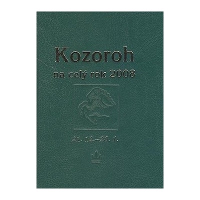 Horoskopy 2008 Kozoroh - Kolektiv autorů
