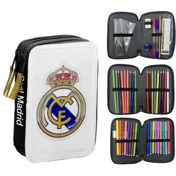 Cerda Real madrid ученически несесер с 3 ципа, ПЪЛЕН