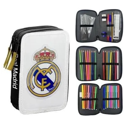 Cerda Real madrid ученически несесер с 3 ципа, ПЪЛЕН