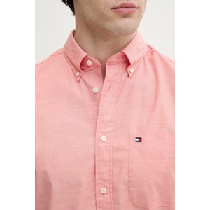 Tommy Hilfiger риза мъжка с памук (MW0MW42287) - answear - 107,55 лв