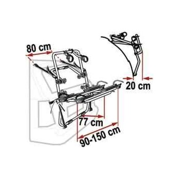 Fiamma Carry Bike Backpack - adaptér pro 3. kolo