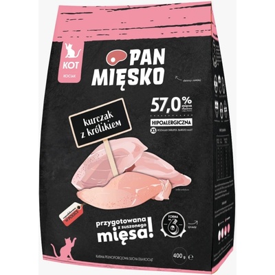 PAN MIĘSKO Chicken with rabbit 400 g