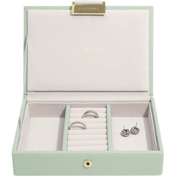 Stackers Ковчеже за бижута Stackers с капаче минi зелена салвия (74521)